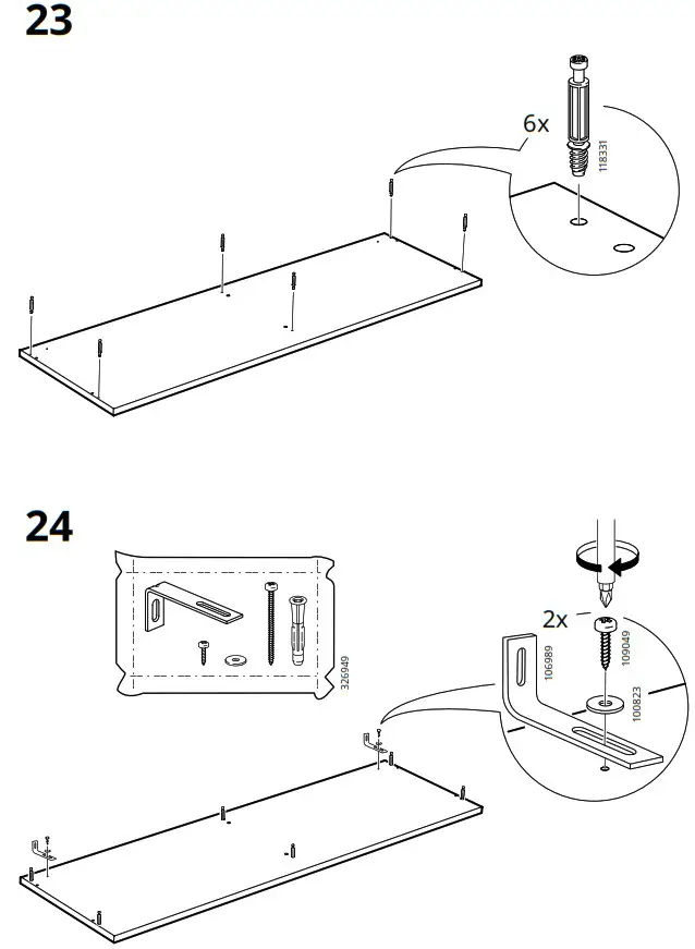 IKEA 703 546 44 MALM Chest Of 6 Drawers - overview 21