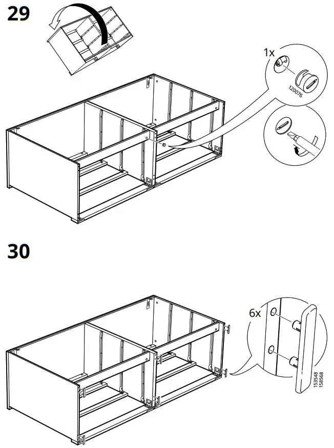 IKEA 703 546 44 MALM Chest Of 6 Drawers - overview 24