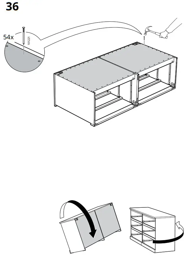 IKEA 703 546 44 MALM Chest Of 6 Drawers - overview 29