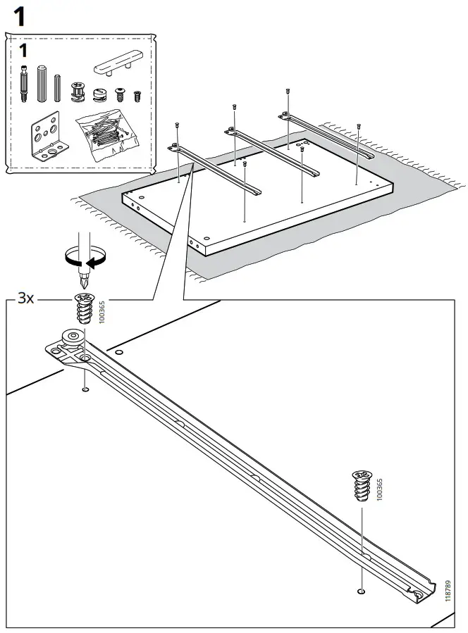 IKEA 703 546 44 MALM Chest Of 6 Drawers - overview 7