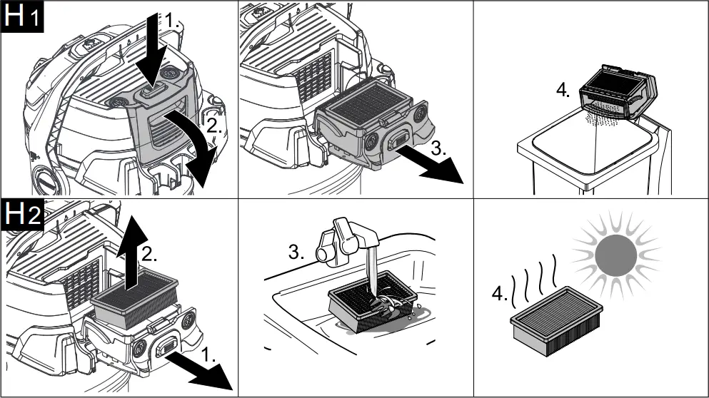 KARCHER WD 5 - FIG. H