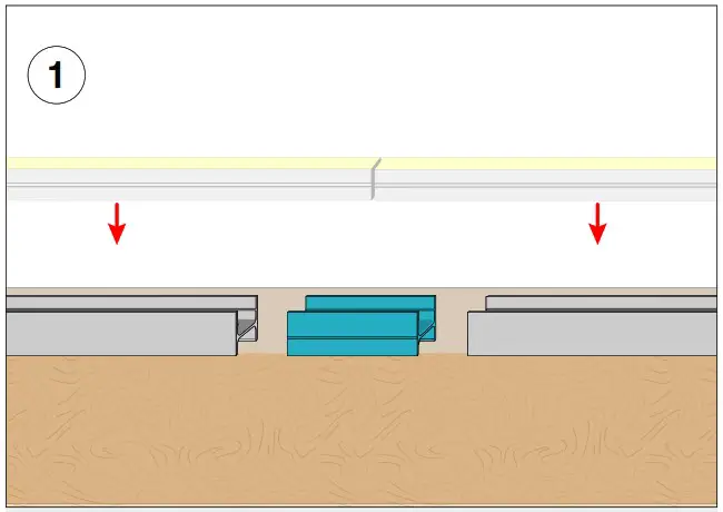 Q TRAN FXT FLEXIBLE ANYBEND Flexible Light Fixture - SURFACE MOUNTING METHOD 1