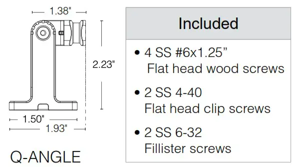 Q TRAN INSTALL FXT FLEXIBLE WALA Flexible Square LED Fixture - COMPONENTS & HARDWARE 9