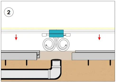 Q TRAN INSTALL FXT FLEXIBLE WALA Flexible Square LED Fixture - SURFACE MOUNTING METHOD 11