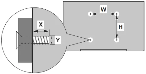 Kimex 163 8641 Professional Standard 86 Inch UHD 4K Monitor - Measurements