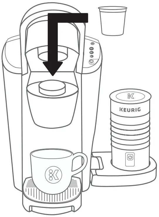KEURIG K.Latte Serve Coffee and Latte Maker - assembly 10