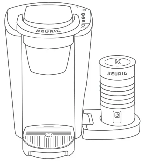KEURIG K.Latte Serve Coffee and Latte Maker - assembly 13