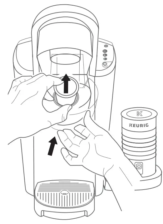 KEURIG K.Latte Serve Coffee and Latte Maker - assembly 16