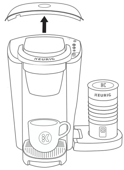 KEURIG K.Latte Serve Coffee and Latte Maker - assembly 4