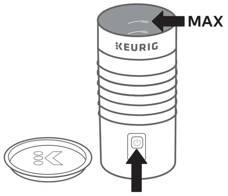 KEURIG K.Latte Serve Coffee and Latte Maker - assembly 6