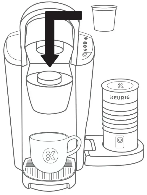 KEURIG K.Latte Serve Coffee and Latte Maker - assembly 8
