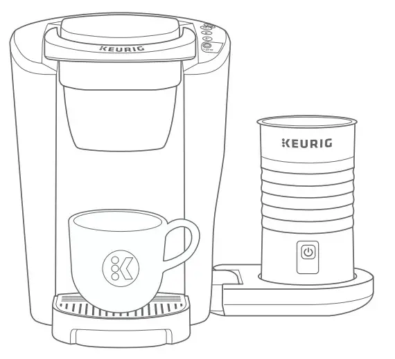 KEURIG K.Latte Serve Coffee and Latte Maker