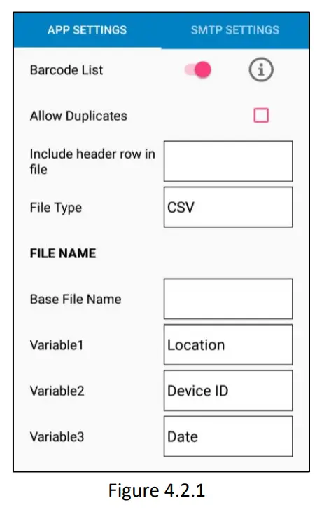 Barcode List Function