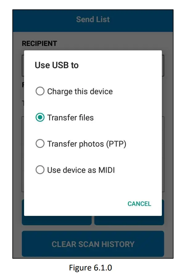 Settings File and Backup Data on the Computer