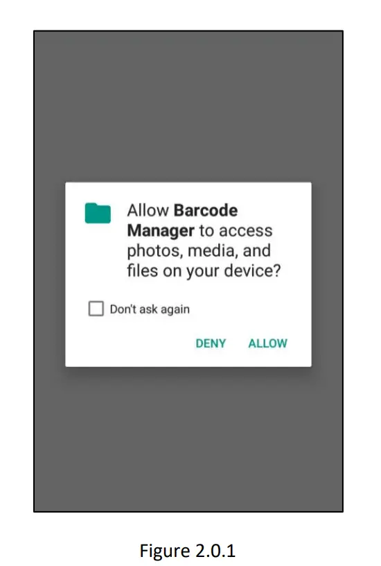 Opening the App for the First Time