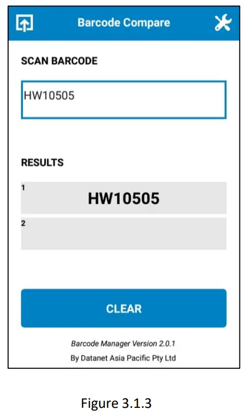 Barcode Compare Function