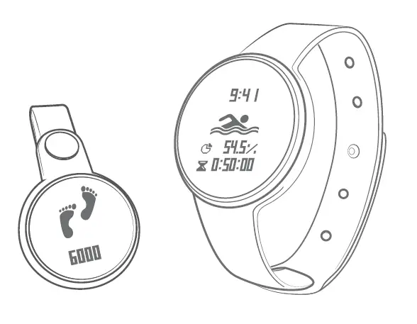 Ihealth Wave Am4 Activity, Swim, And Sleep Tracker User Manual