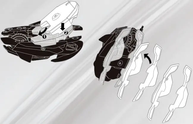 MAD CATZ R.A.T. PRO X3 Fully Customizable Optical Corded Gaming Mouse 4