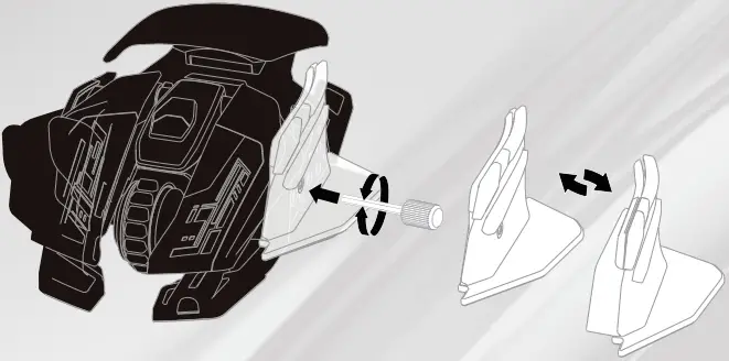 MAD CATZ R.A.T. PRO X3 Fully Customizable Optical Corded Gaming Mouse 6