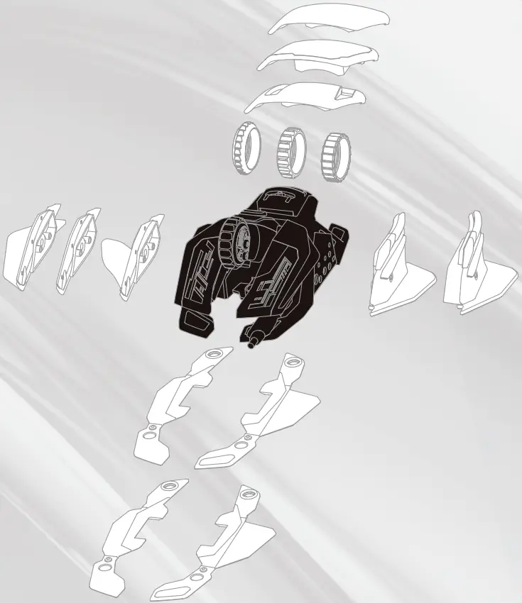 MAD CATZ R.A.T. PRO X3 Fully Customizable Optical Corded Gaming Mouse 7