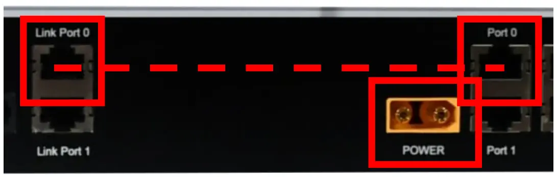 Connect the power cable and internal cable