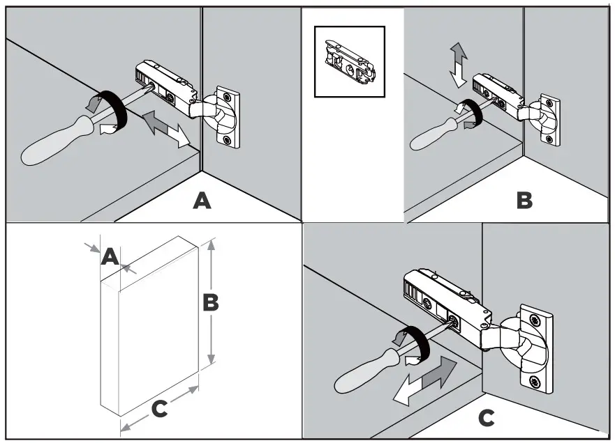 The Home Depot AM1205D-49 Black Aluminum Medicine Cabinet with Mirror - fig3