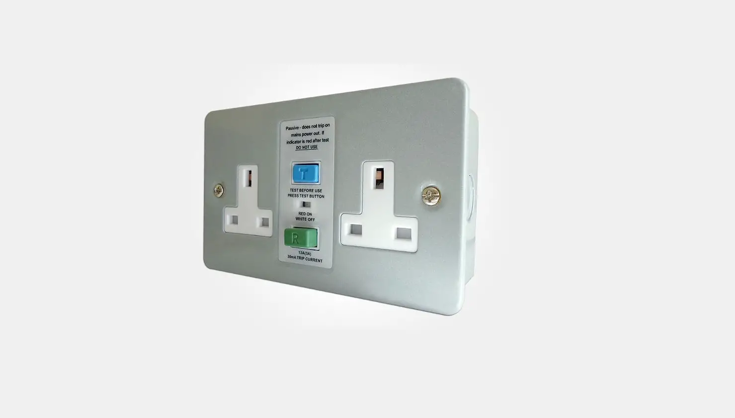 Eterna Twsrcdmc Twin Unswitched Ac Rated Rcd Socket Instruction Manual Eterna Twsrcdmc Twin Unswitched Ac Rated Rcd Socket Instruction Manual