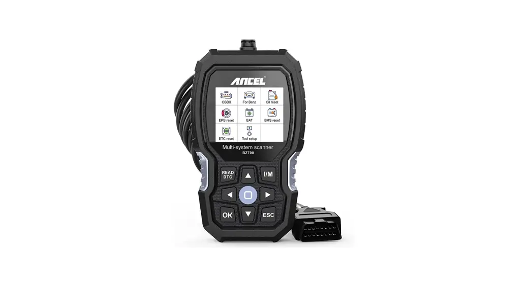 Ancel Bz700 Mercedes Benz Multi System Scanner User Manual Ancel Bz700 Mercedes Benz Multi System Scanner User Manual