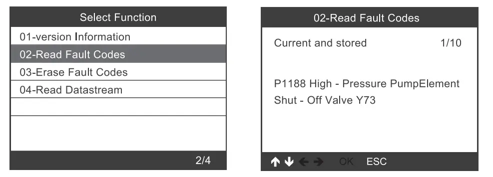 ANCEL BZ700 Mercedes Benz Multi System Scanner - Figure 10