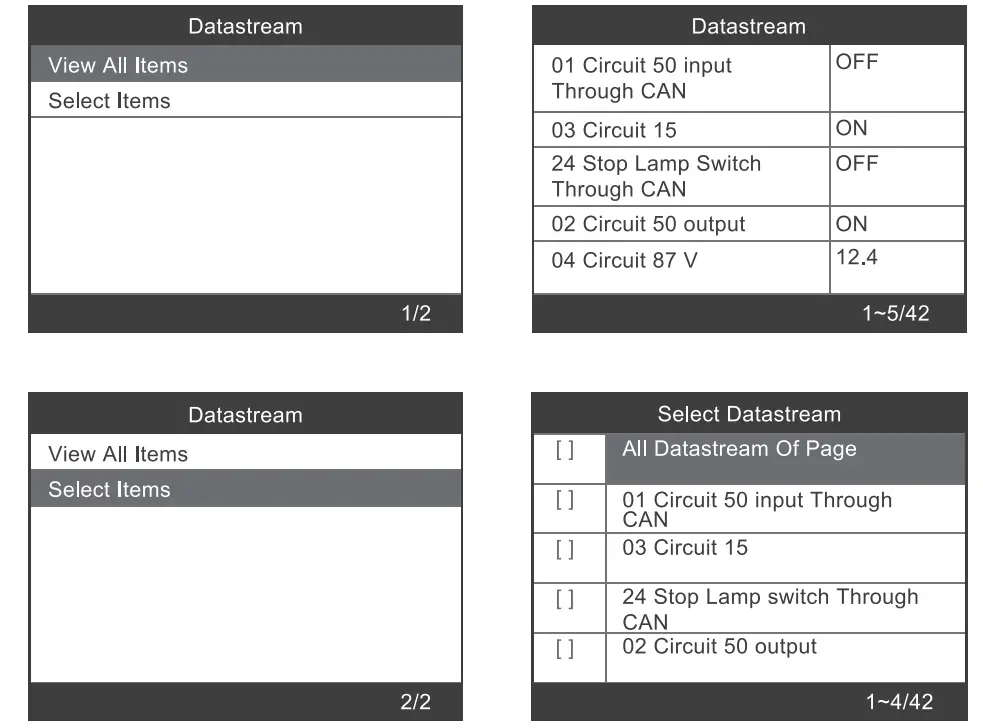 ANCEL BZ700 Mercedes Benz Multi System Scanner - Figure 13