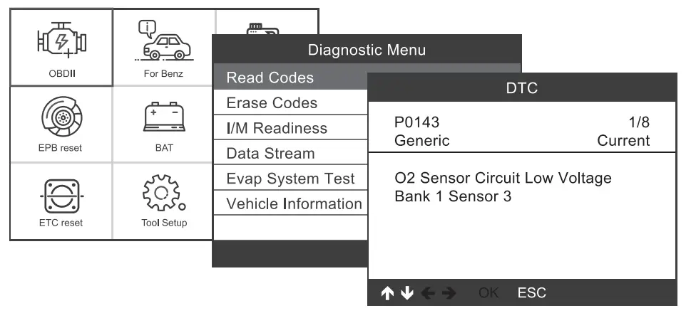 ANCEL BZ700 Mercedes Benz Multi System Scanner - Figure 21