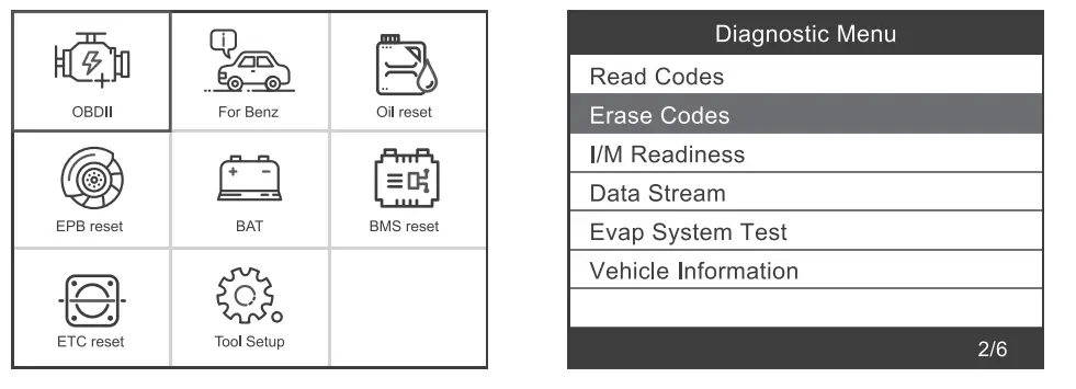 ANCEL BZ700 Mercedes Benz Multi System Scanner - Figure 22