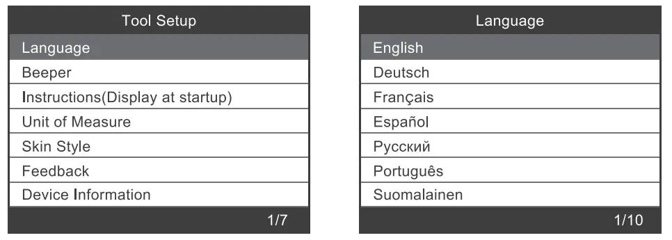 ANCEL BZ700 Mercedes Benz Multi System Scanner - Figure 33