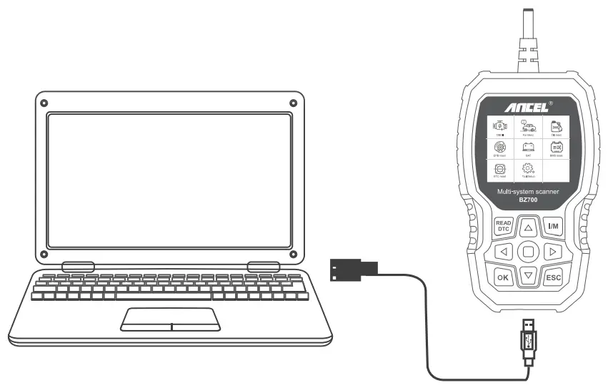 ANCEL BZ700 Mercedes Benz Multi System Scanner - Figure 39