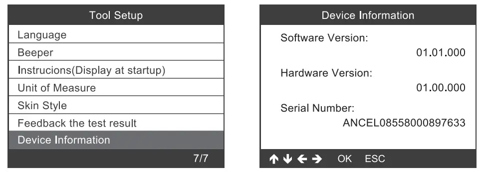 ANCEL BZ700 Mercedes Benz Multi System Scanner - Figure 43