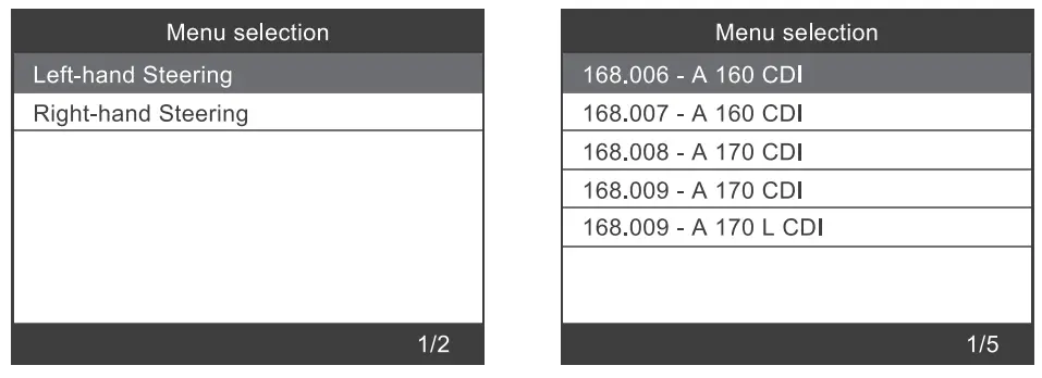 ANCEL BZ700 Mercedes Benz Multi System Scanner - Figure 5