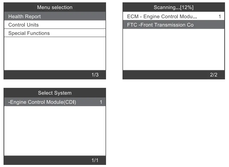 ANCEL BZ700 Mercedes Benz Multi System Scanner - Figure 6
