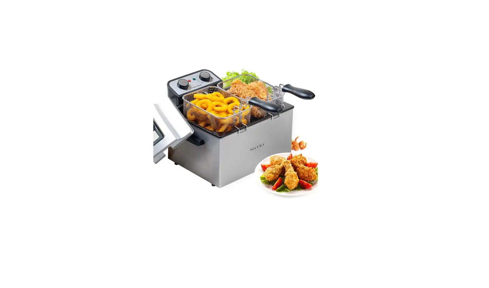 Secura Tsaf40dh Electric Deep Fryer User Manual Secura Tsaf40dh Electric Deep Fryer User Manual