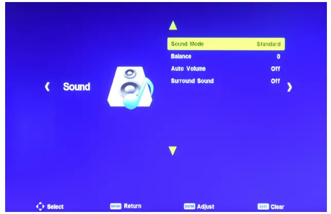 SEURA 19.6, 27.6 Vanity TV Mirror - Sound