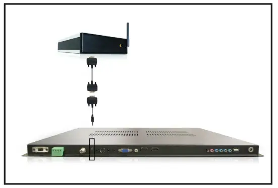 SEURA 19.6, 27.6 Vanity TV Mirror - System