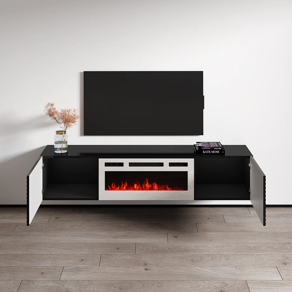 Meble Furniture Carbon Ef Wall Mounted Electric Fireplace Tv Stand Installation Guide Meble Furniture Carbon Ef Wall Mounted Electric Fireplace Tv Stand Installation Guide