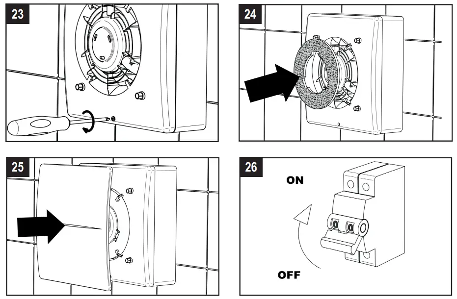 aerauliqa QX Centrifugal Extract Fan - Fig 6