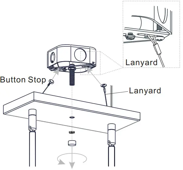 QUOIZEL SGL434MBK Seigler 4 Light Matte Black Linear Chandelier - fig 8