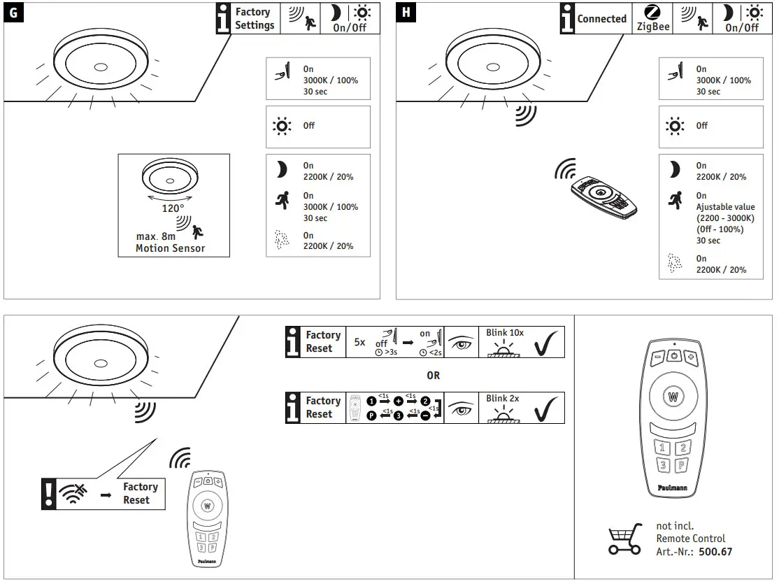 Paulmann 945 25 Circula LED Ceiling Luminaire - Figure 2