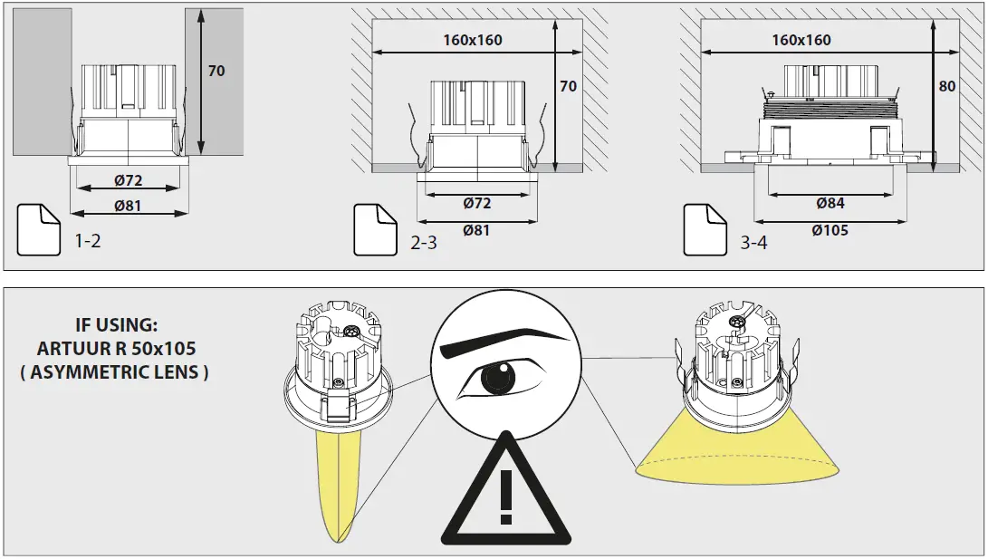 DELTALIGHT-27711-XXX0-Artuur-LED-Recessed-Ceiling-Light-fig- (2)