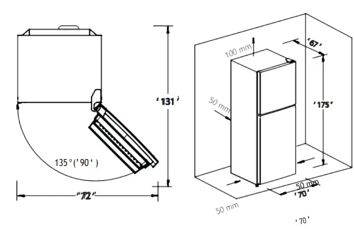 SUMMIT FF1513SS Series Compact Refrigerator - features