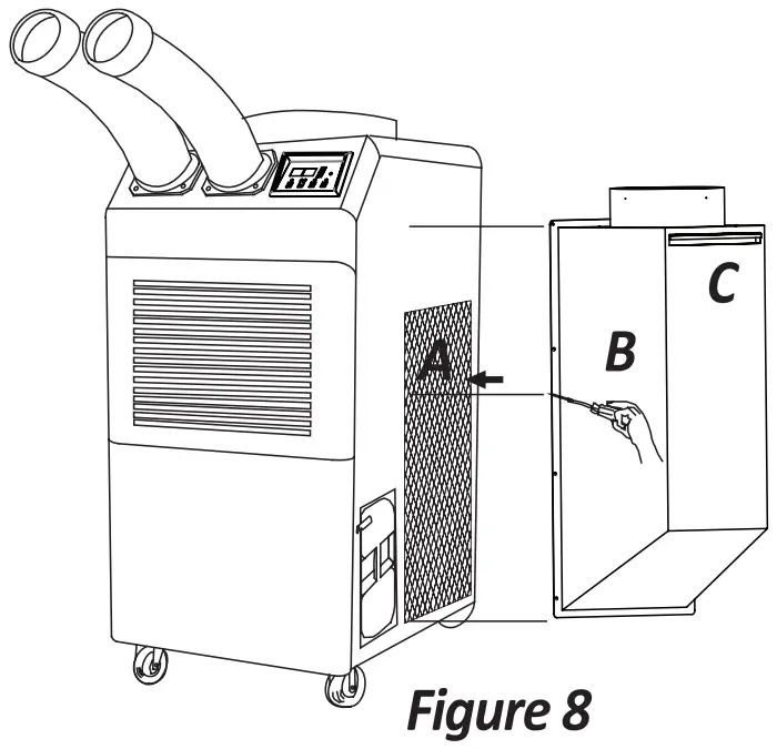 KOLDWAVE 6KK21BGA2AA00 Portable Air Conditioner - AMBIENT AIR ADAPTER