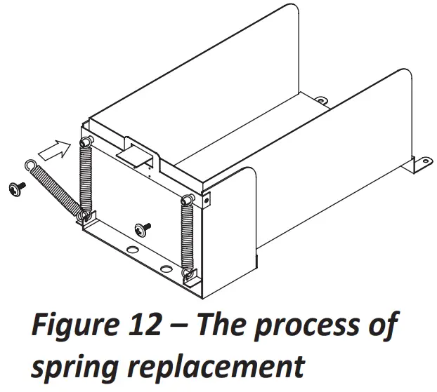 KOLDWAVE 6KK21BGA2AA00 Portable Air Conditioner - SPRING REPLACEMENT