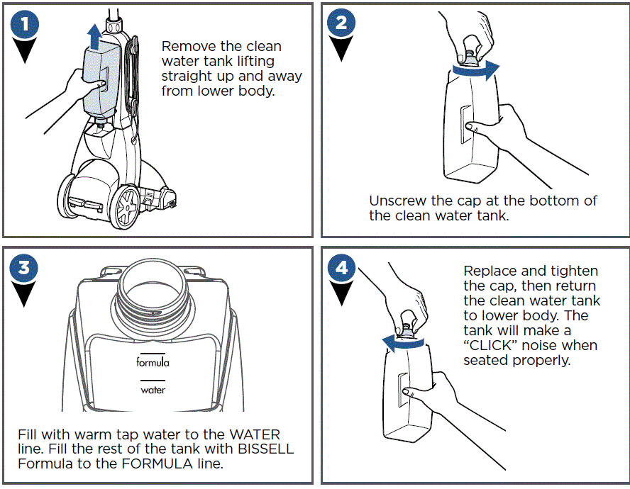 Bissell Turboclean Powerbrush Pet 2085 Deep Cleaner User Guide-fig-6