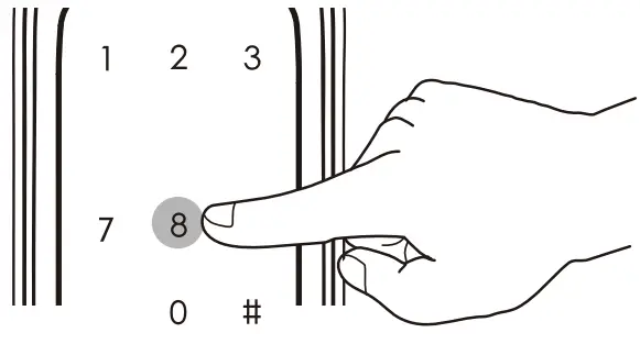 EPIC SYSTEMS ES-303G Digital Lock for Glass Door - fig 11